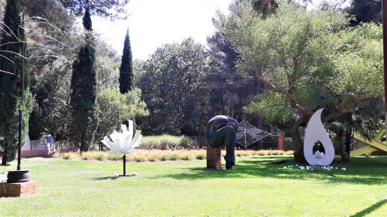 Domaine De La Coudouliere, Vue Mer, Plage, Piscine Et Parc Six-Fours-les-Plages Exteriör bild